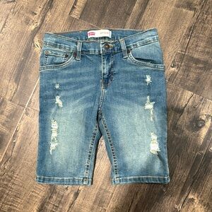 Levi's Boys' 511 Slim Fit Denim Shorts